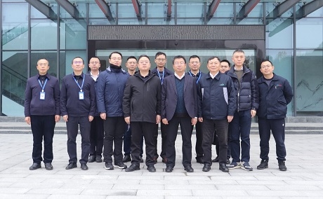 蒋文春率队光临绵阳Z6官网公司调研领导工作